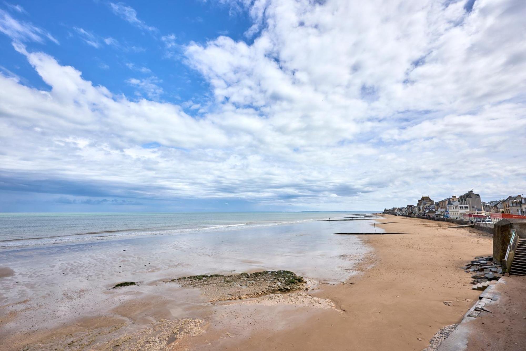La Maison Du Pecheur - A 250 M De La Plage Saint-Aubin-Sur-Mer  Exteriör bild